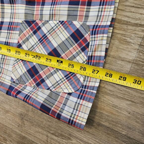 Vtg Cricket Lane Plaid Blazer Jacket Womens 2X Acadamia Preppy Lightweight - Picture 10 of 10